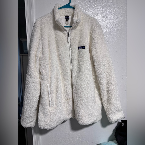 Patagonia White Fleece Jacket - NWOT